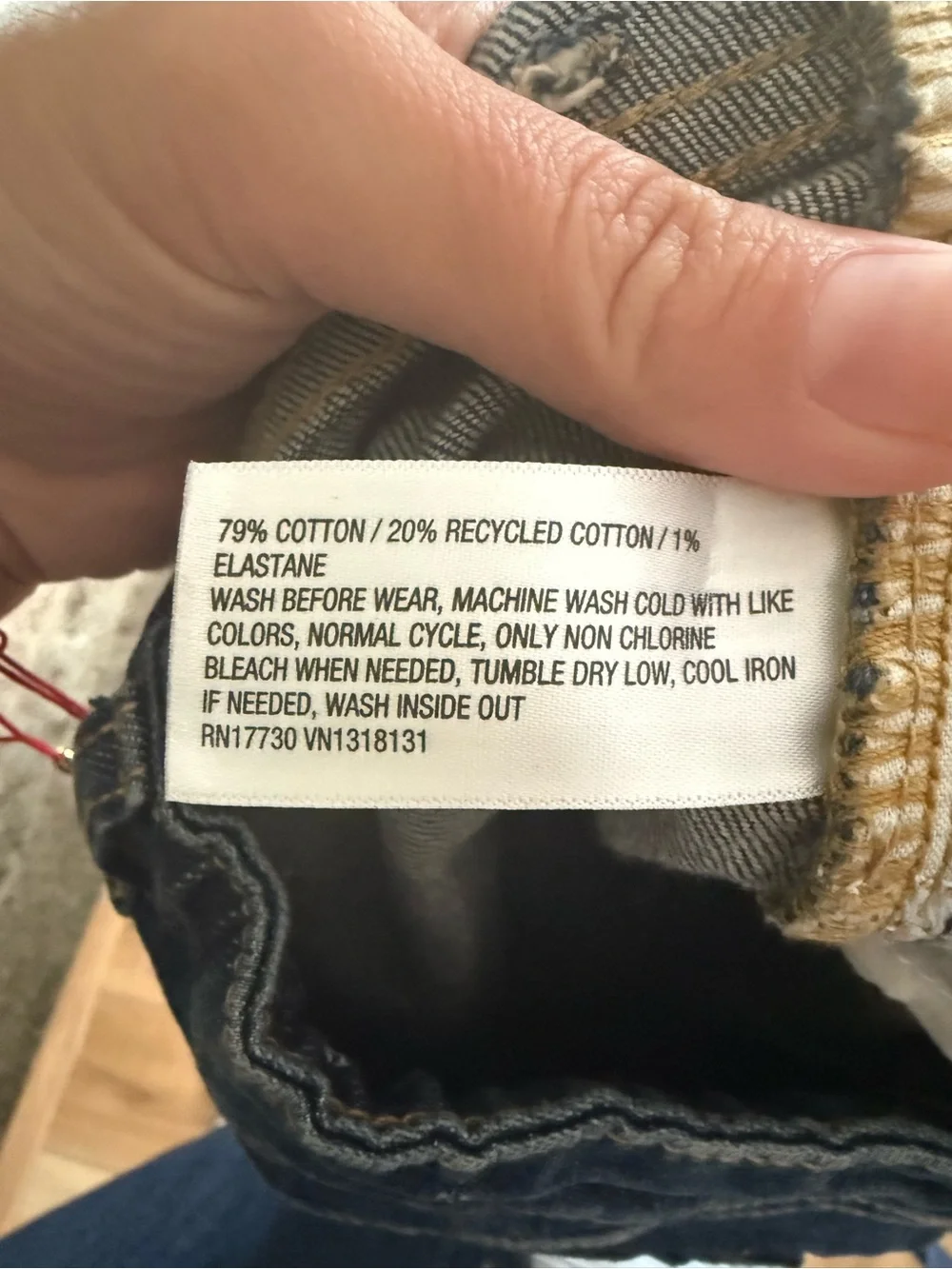 Cat & Jack Dark Blue Kids Denim Jeans
